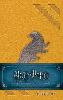 Harry Potter: A6 Hufflepuff Ruled Pocket Journal
