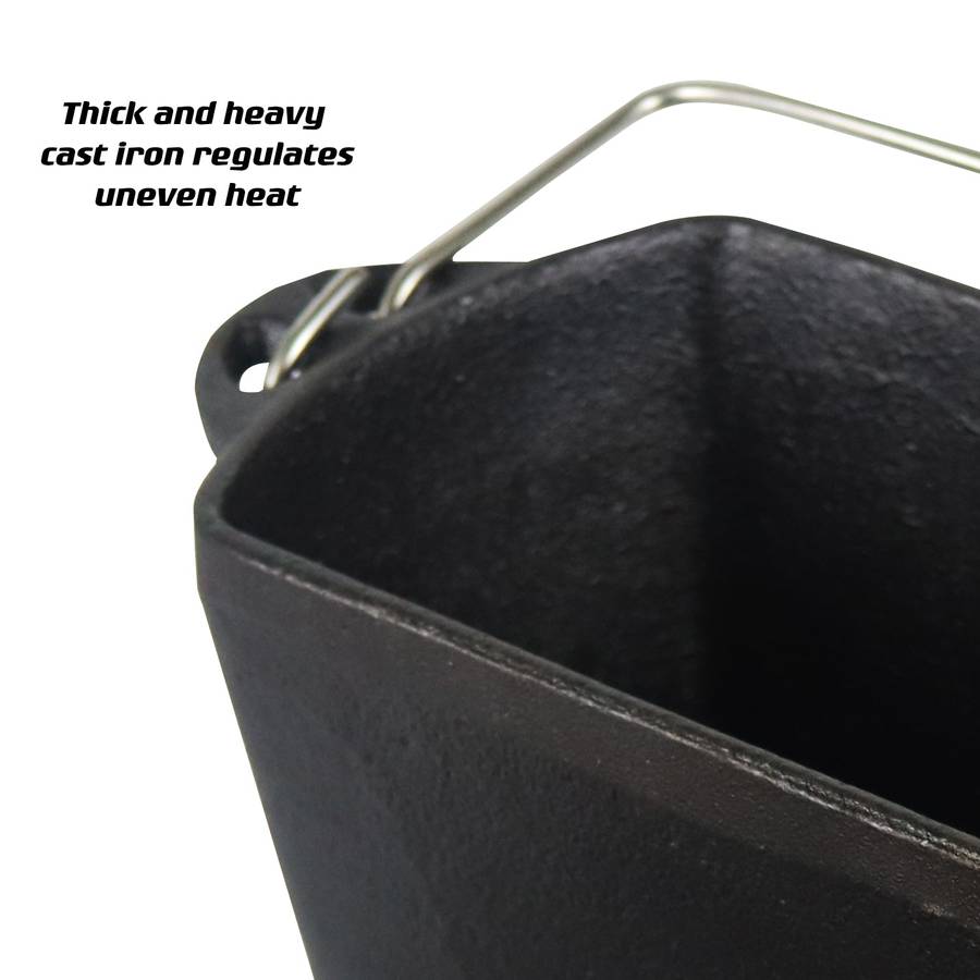 Bon Voyage Cast Iron Bread Pot