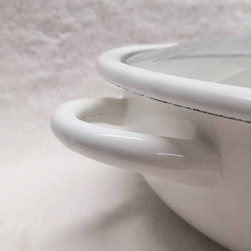 Agate Premier Quality Enamel Shallow Casserole Pot