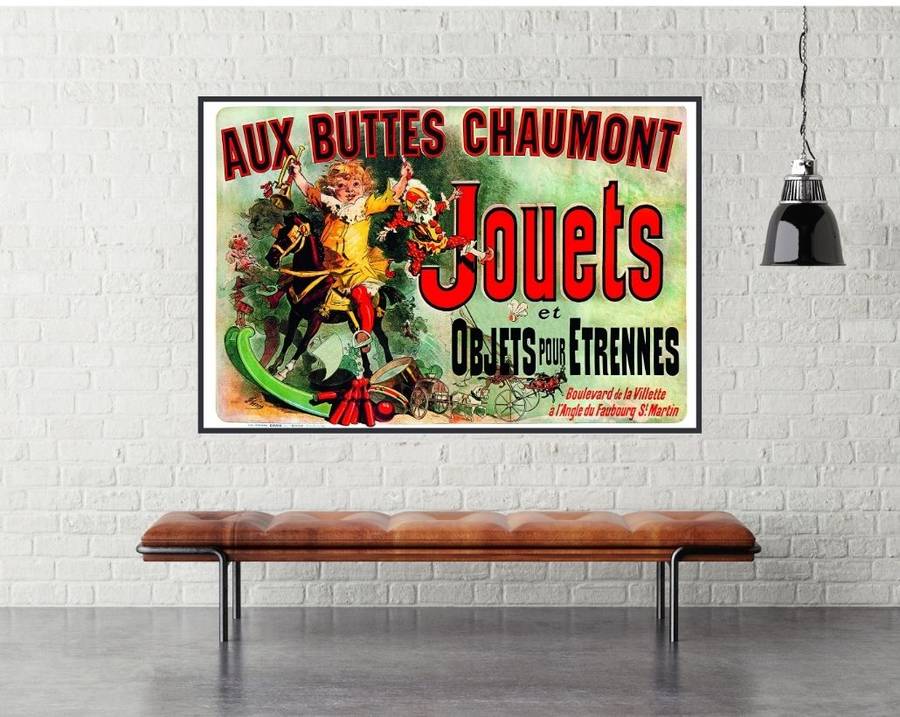 Aux Buttes Chaumont Jouets - Friends - Poster
