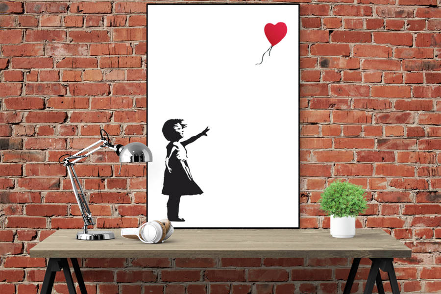 Banksy - Balloon Girl Poster