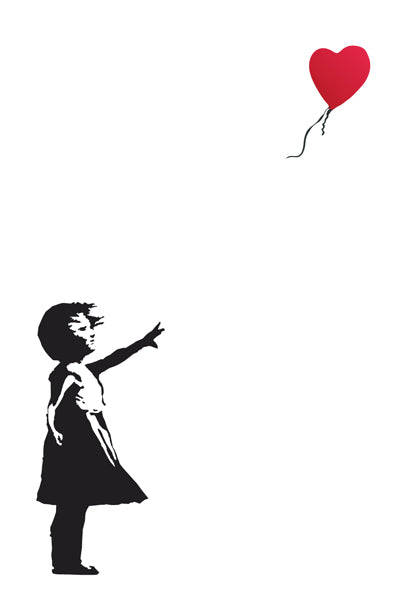 Banksy - Balloon Girl Poster