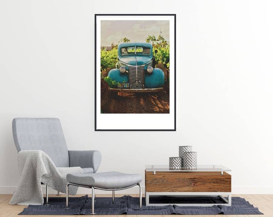 EgoAmo Original - Vintage Truck Poster