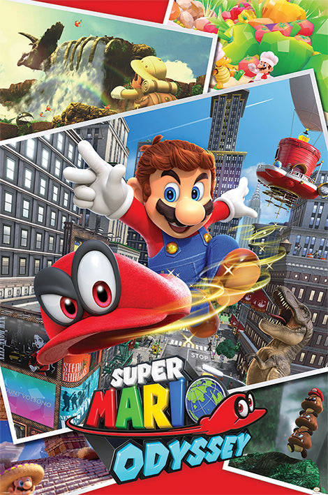 Super Mario Odyssey - Poster
