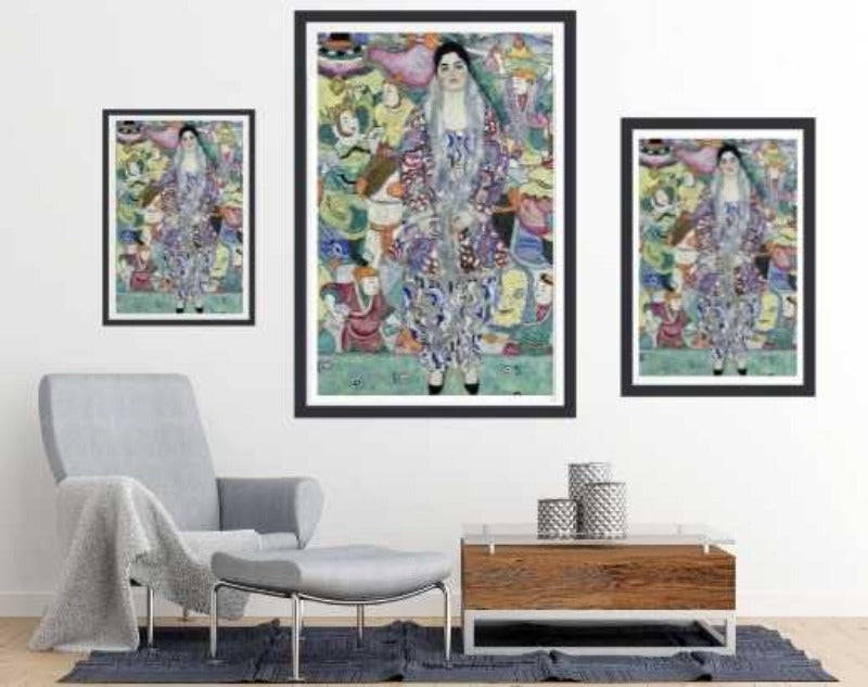 Portrait of Friederike Maria Beer by Gustav Klimt - Art Poster