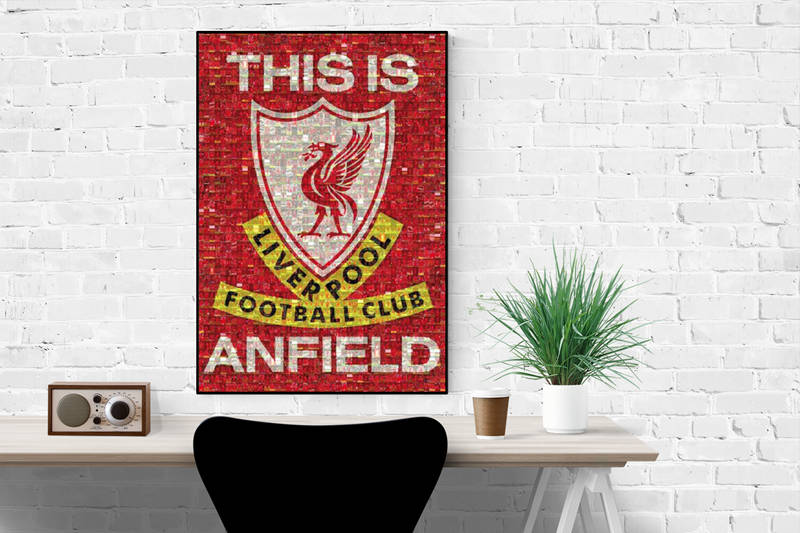 Liverpool - This is Anfield Mosaic - Poster - Poster only