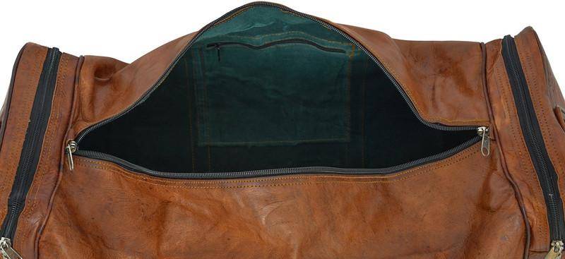 Best Ever Genuine Leather Duffel Bag - 20 inch