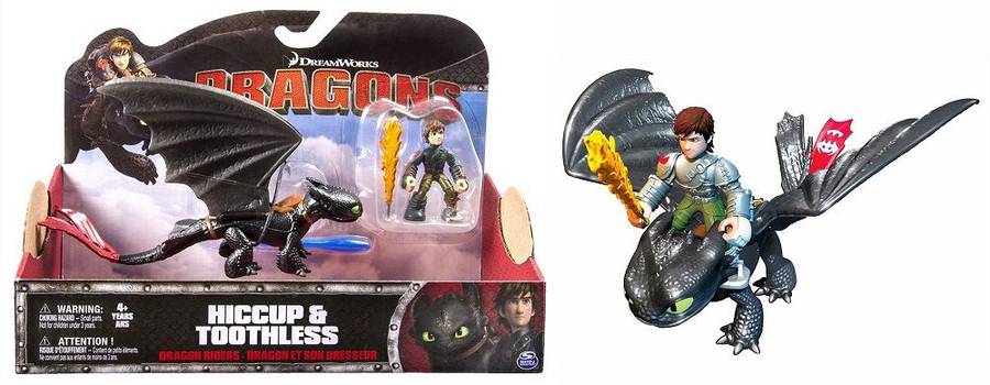 How To Train Your Dragon: Dragon & Rider - Hiccup & Toothless