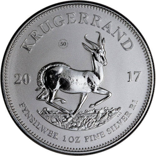 ##CrAzY WeDnEsDaY##2017 Krugerrand 1oz Fine-Silver Premium Uncirculated##XMAS GIFT##