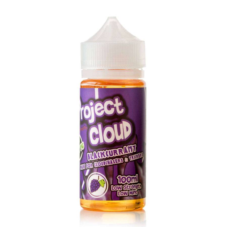 Vape Juice Just Project Cloud 100ML - Blackcurrant 0MG