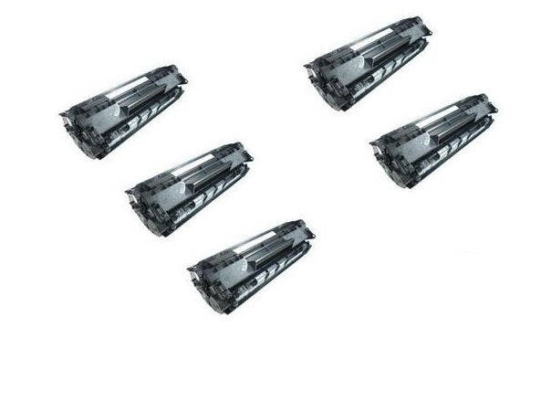 5 x Compatible Laser Toner Canon 737 & HP CF283X 83x