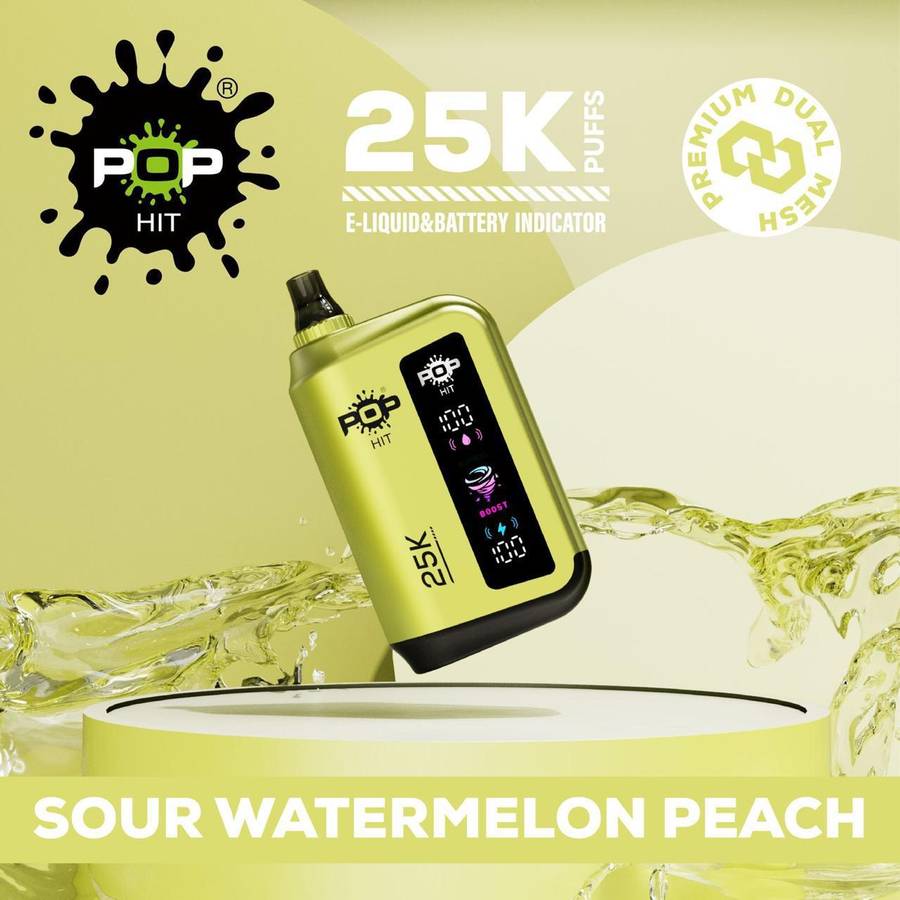 Pop Hit 25k Puffs Disposable Vape 5%