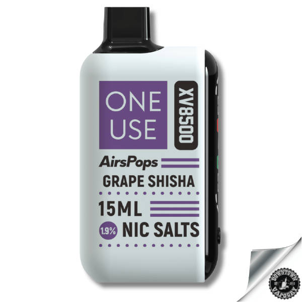 AirsPops ONE USE XV 15ml Disposable Vape - 5%