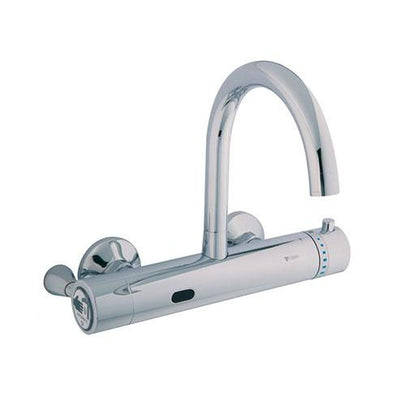 Cobra Wall Mounted Thermostatic Overarm Basin Mixer