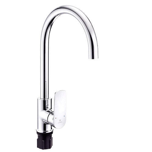 Cobra Seine Pillar Type Sink Mixer - Chrome