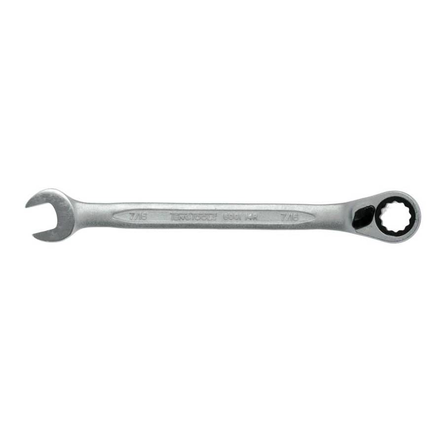 Ratcheting AF Combination Spanner 7/16inch