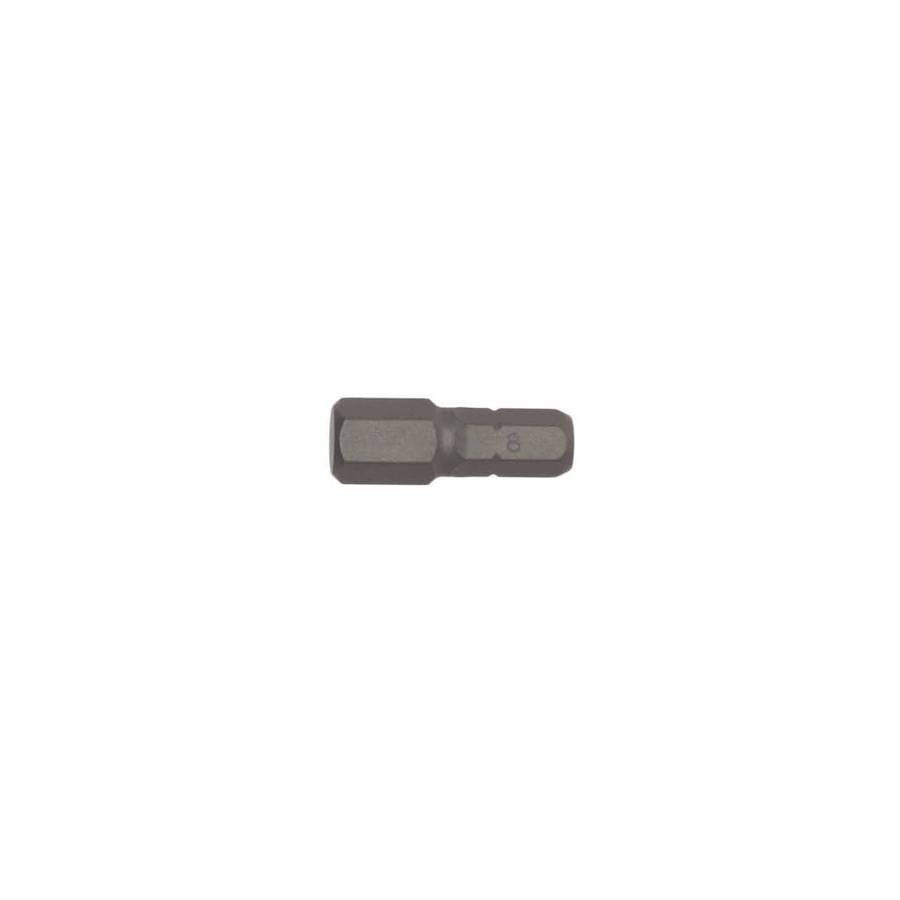 3PC 1/4inch Hex Drive 8MM Hex Bit 25MM Long