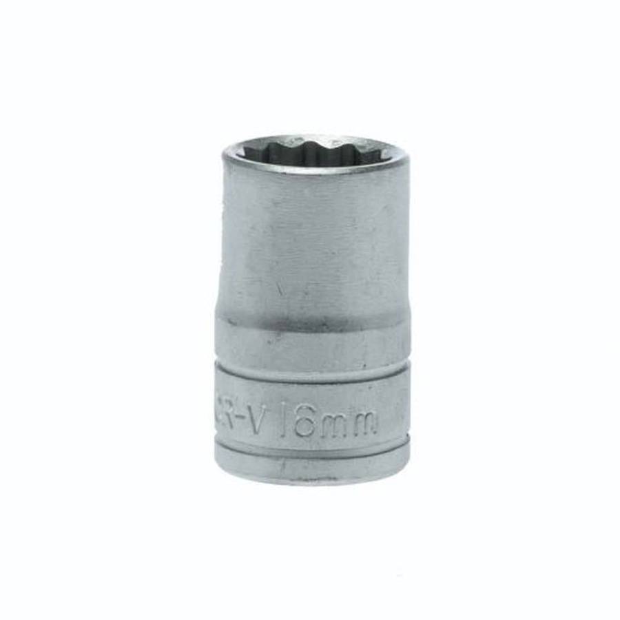 1/2inch Drive 12 Point Socket 16mm