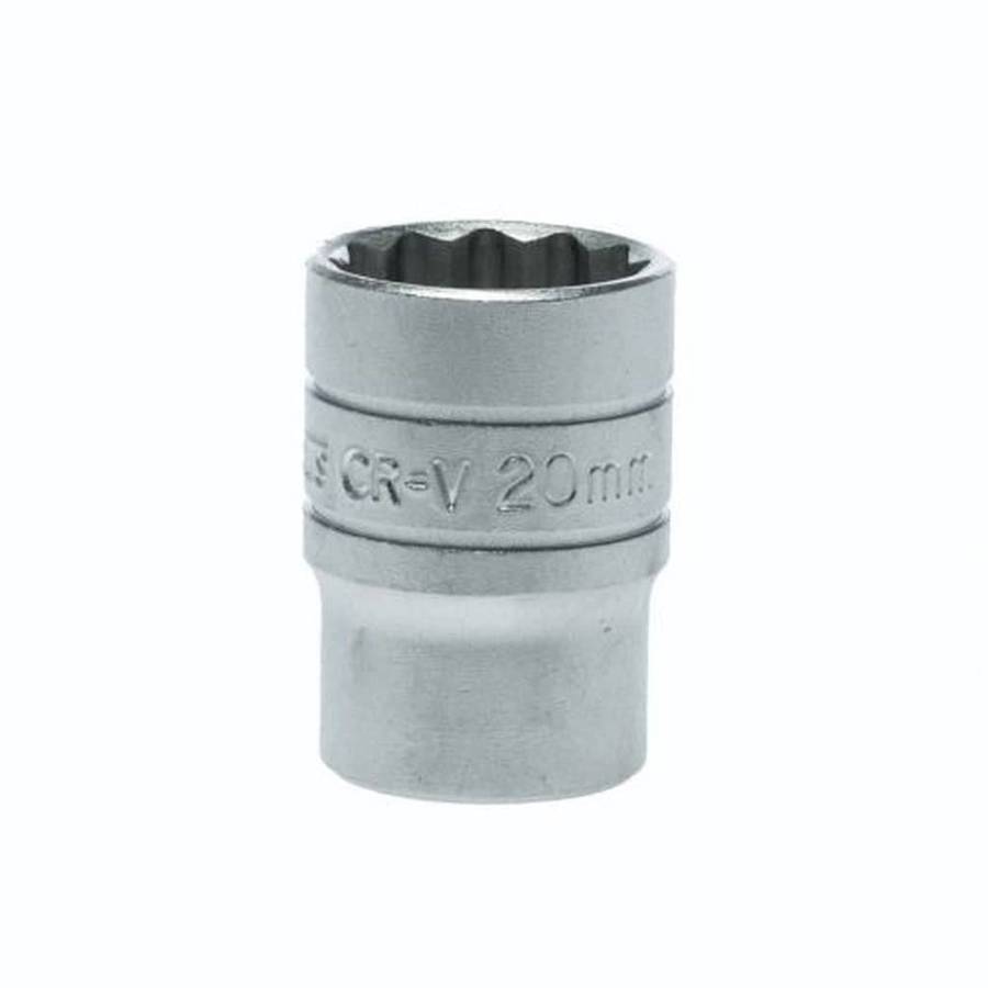 1/2inch Drive 12 Point Socket 20mm