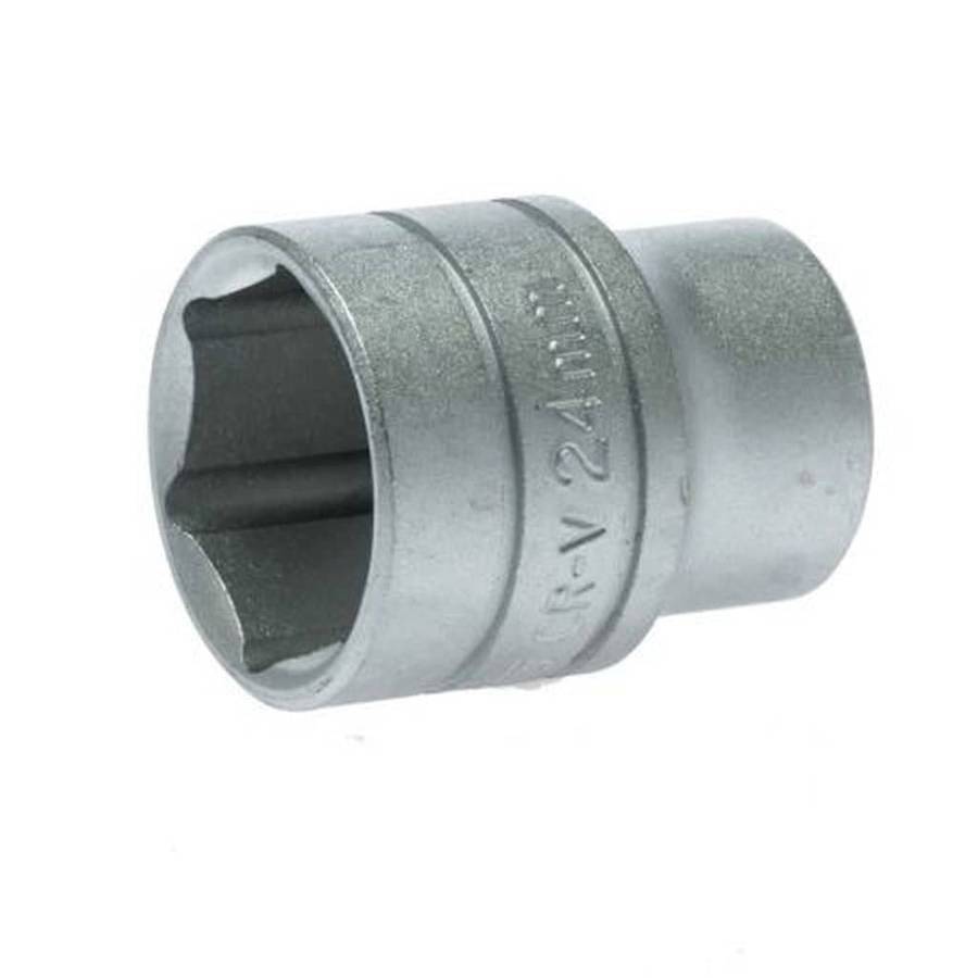 1/2inch Drive 6 Point Socket 24mm