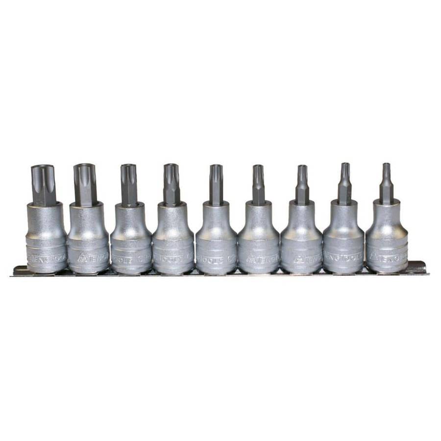 9PC 1/2inch Drive Tpx Bit Socket Set