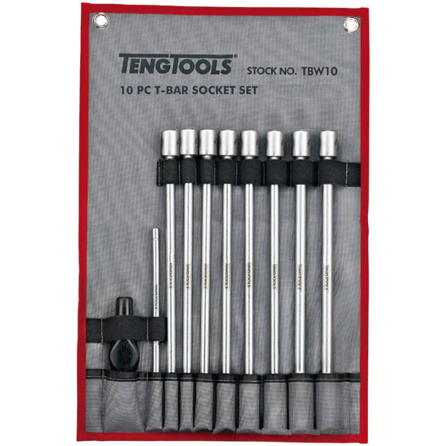 3/8inch Drive T-Bar Deep Metric Socket Set