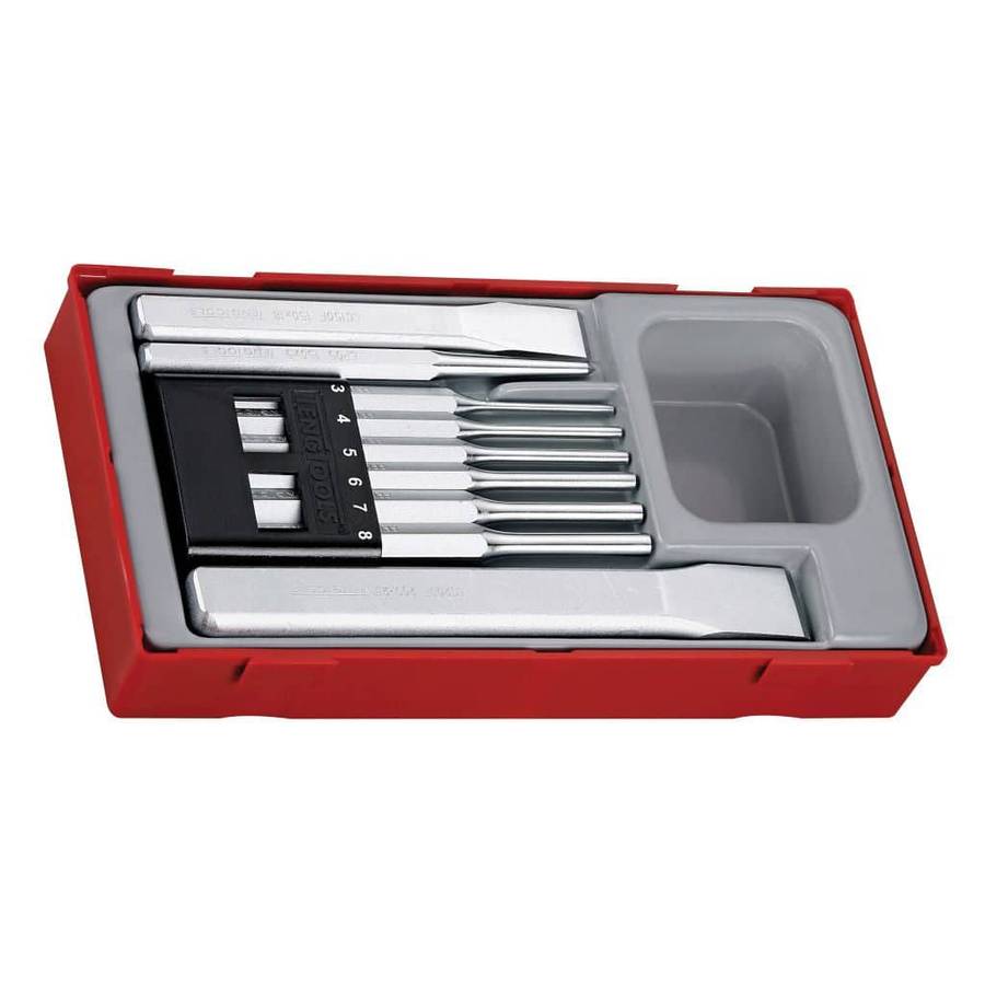 9PC Punch & Chisel Tray