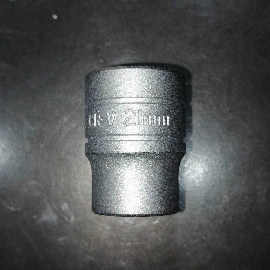 1/2inch Drive 6 Point Socket 21mm