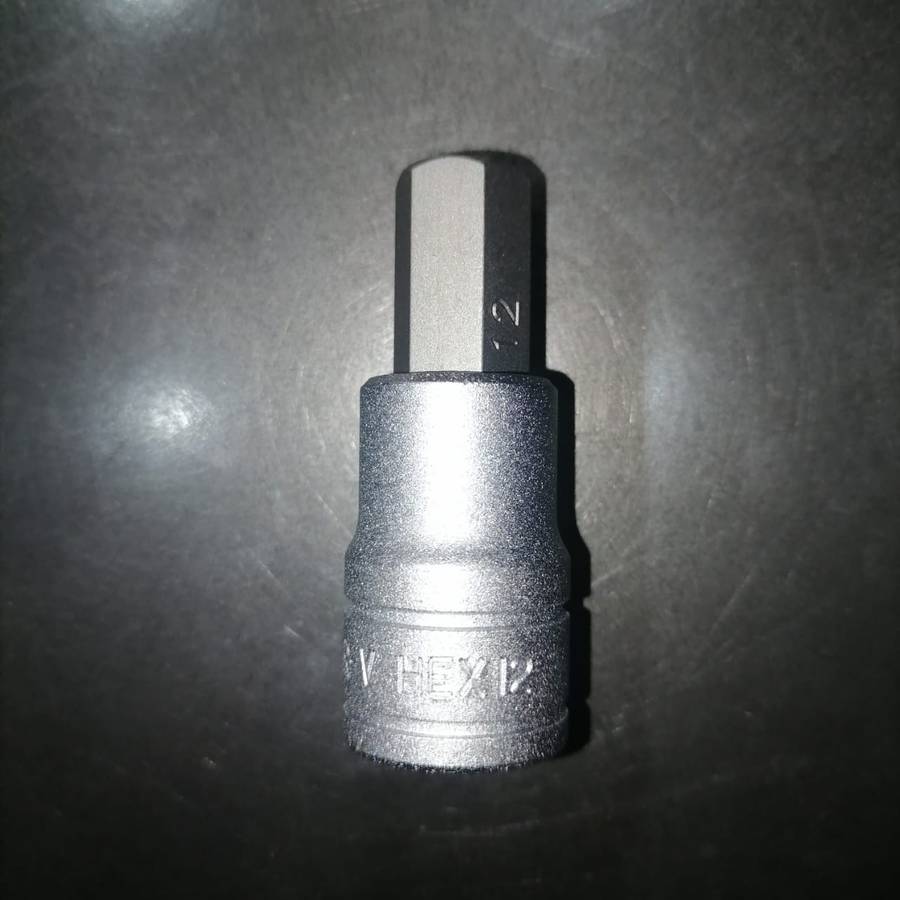 1/2inch Drive Hex Bit Socket 12mm