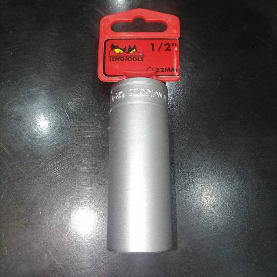 1/2inch Drive 12 Point Deep Socket 22mm