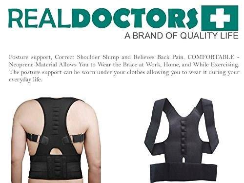 REAL DOCTORS POSTURE SUPPORT BRACE