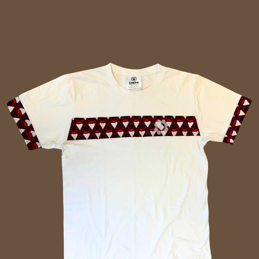 Baraka White Cotton Tee
