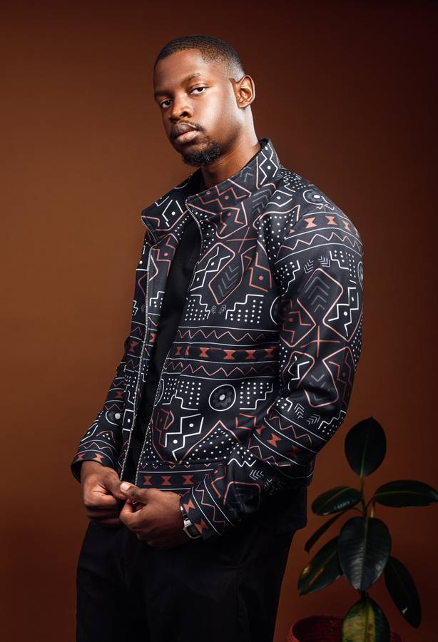 Men's Mudcloth Kono Jacket