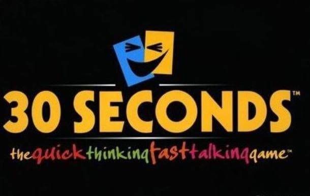 30 Seconds BOARD GAME
