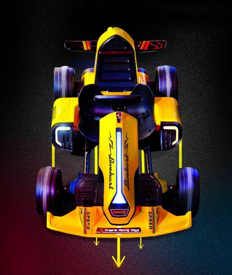 Electric Drift Go-Kart - Yellow