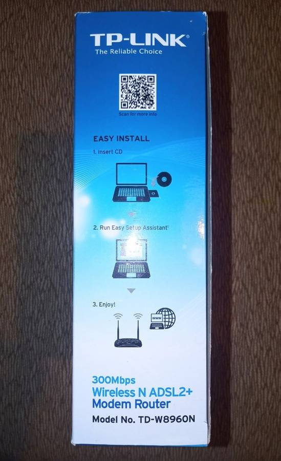 TP-Link 300Mbps Wireless N ADSL2+ Modem Router