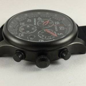 Timex Men`s Expedition Field Chrono Analog Quartz Silicone Strap, Black, (Model: TW4B207009J)