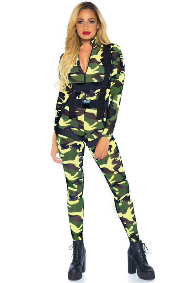 Pretty Paratrooper Army Costume