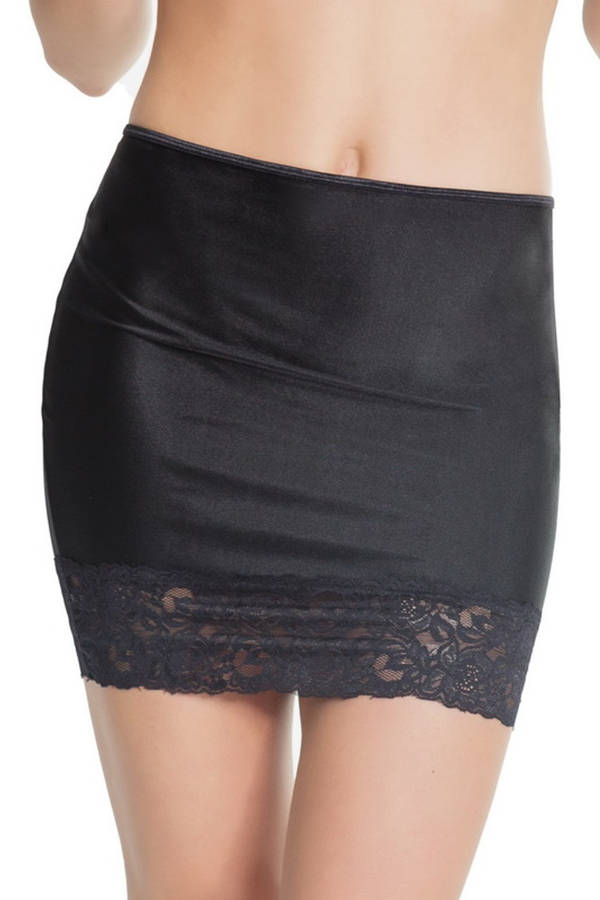 Black High Waisted Skirt