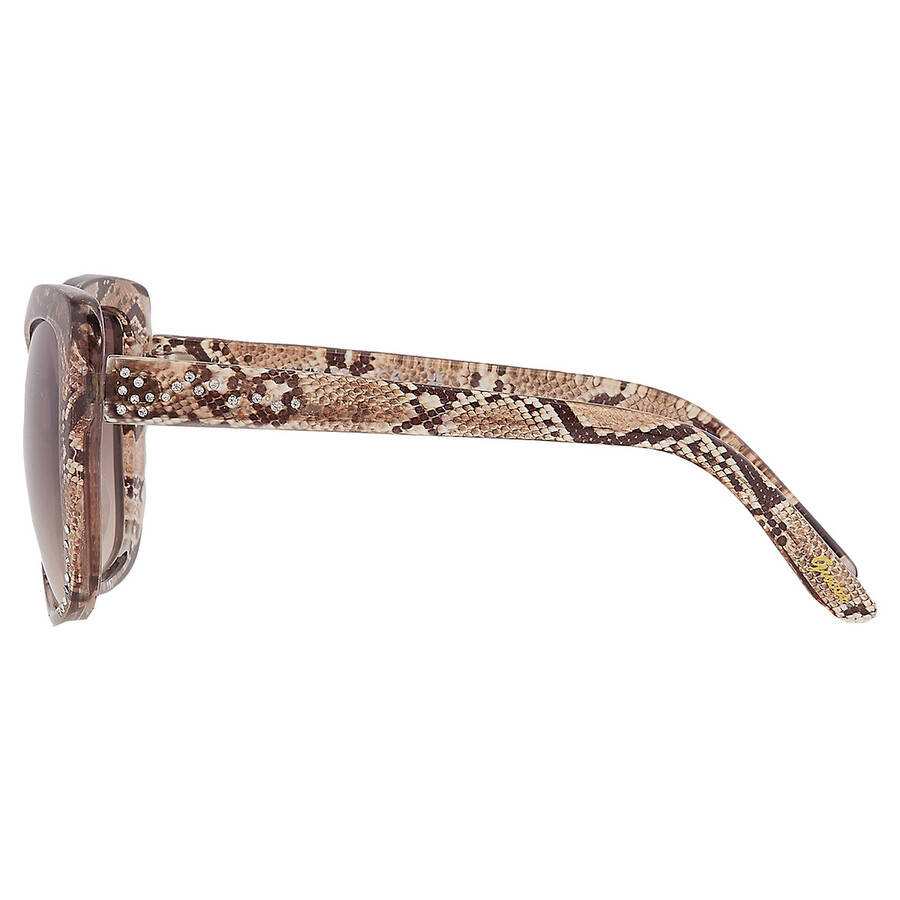 Guess Women's 57 mm Shiny Light Brown Sunglasses