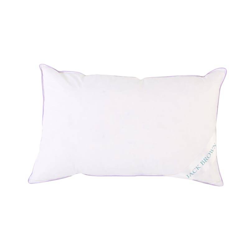 Jack Brown Hotel Premium Goose Feather Pillow - White(DISPLAY ITEM)