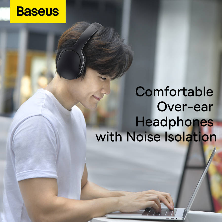 BASEUS Encok D02 Pro Wireless Noise Cancellation Headphones