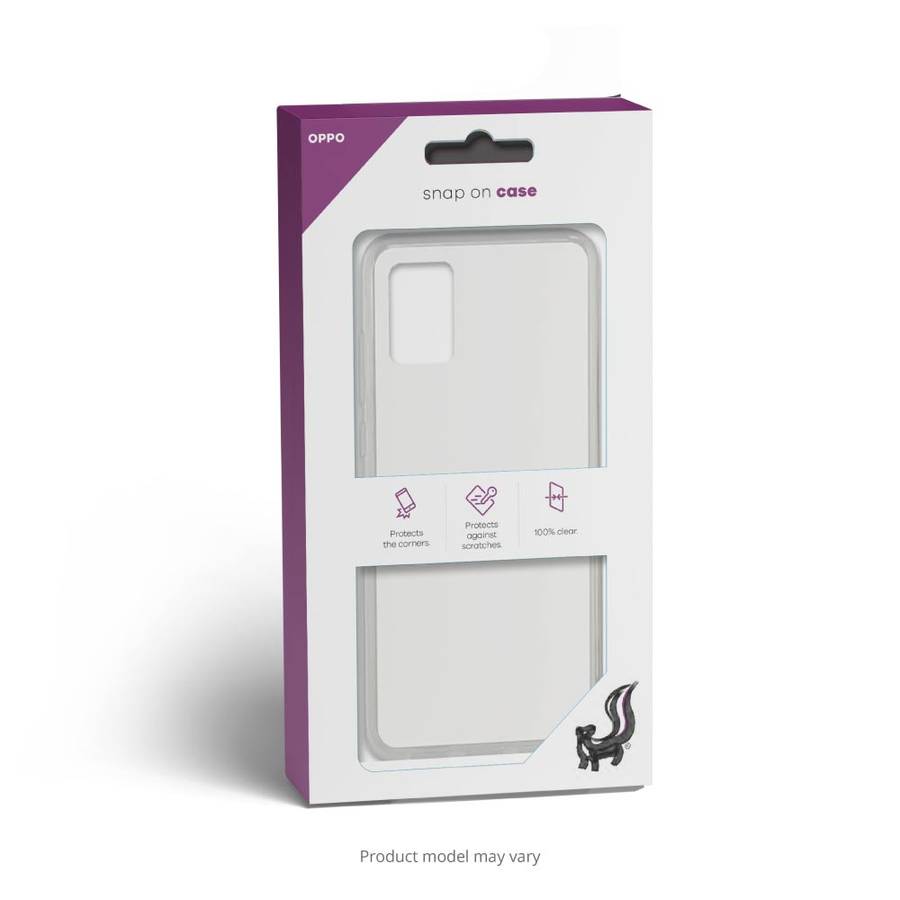 SKUNKWORX Clear TPU Bumper Cover for Oppo A78 4G