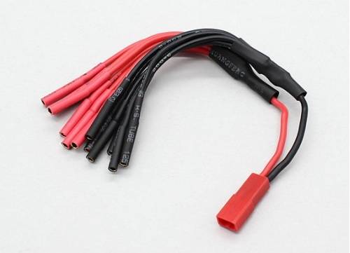 JST to 6 X 2mm Bullet Multistar ESC Power Breakout Cable