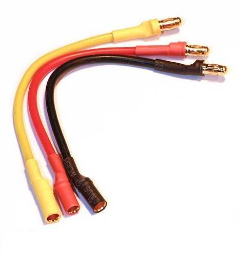 3.5mm M/F Bullet Brushless Motor Extension Leads