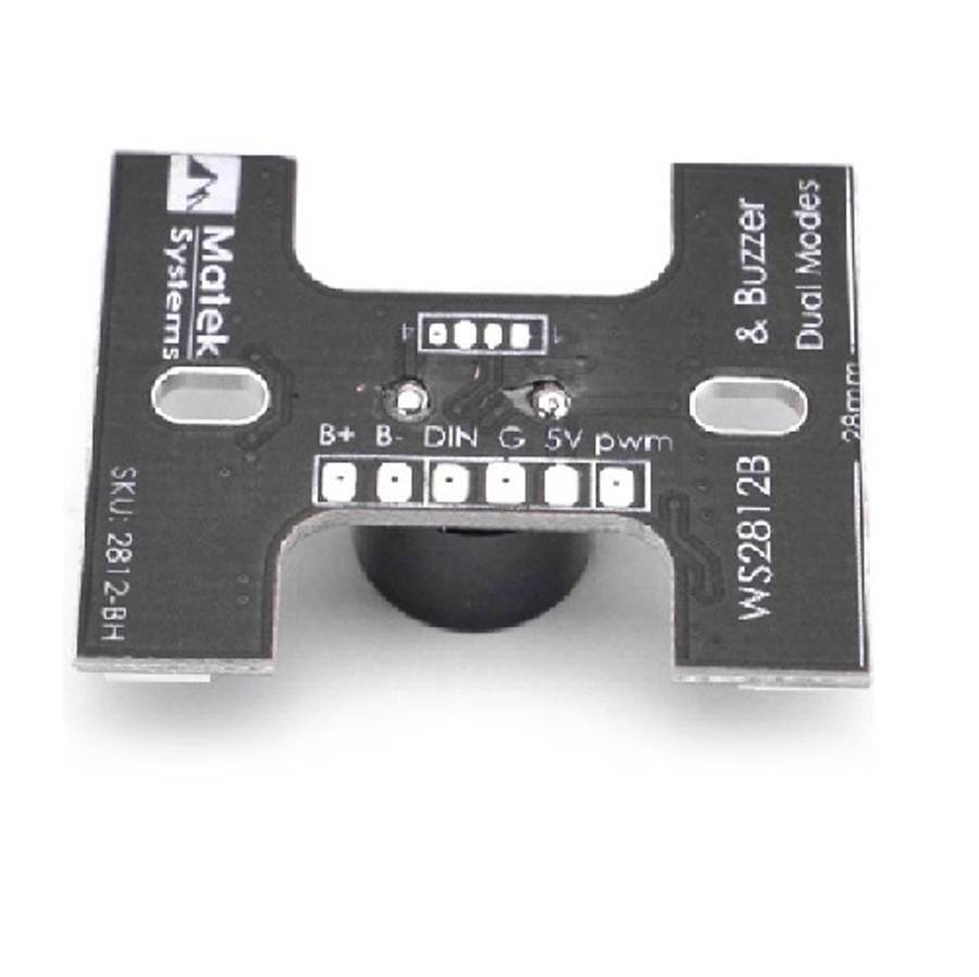 WS2812B Matek Systems Tail Light & Loud Buzzer, Dual Modes