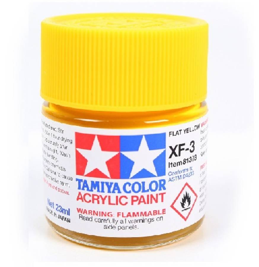 XF-3 Acrylic Flat Yellow