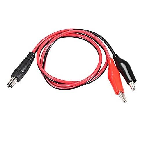 2.1X5.5mm 12V DC Male Jack to Crocodile Clips