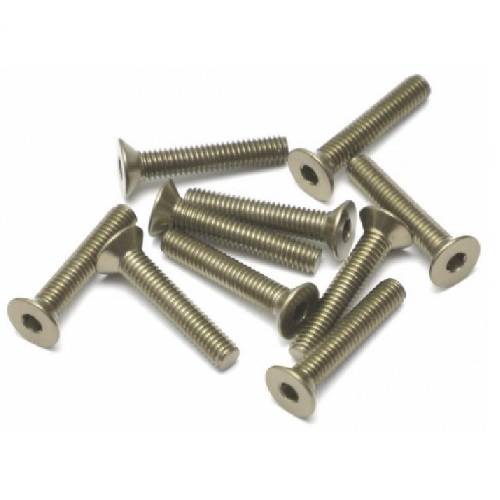 Hex Socket Flat Head Screw M3x14 (10)