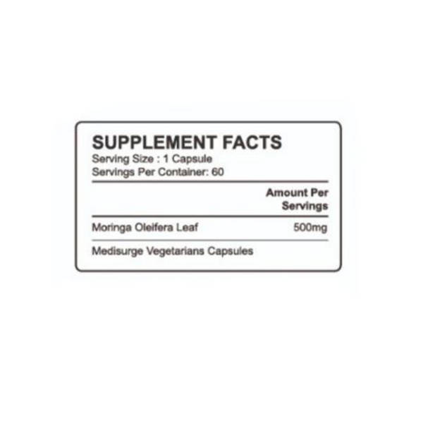 Healthy Life - Moringa Capsules - 60's